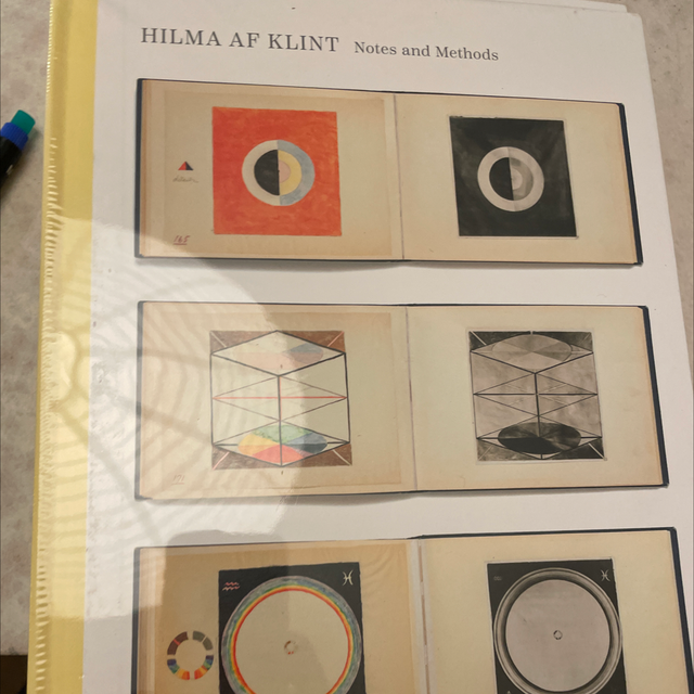 Hilma Af Klint Notes and Methods