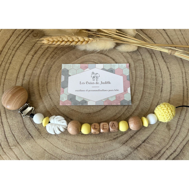 Attache-tétine YELLOW