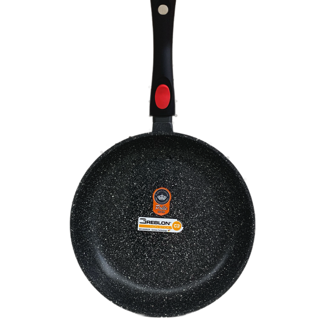 Poêle 28cm ESPACE CUISINE-Tout feu et INDUCTION