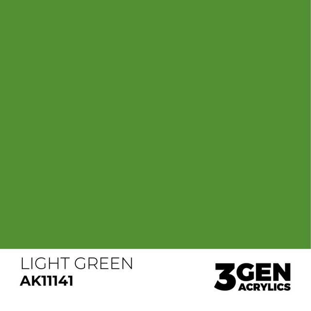 3rd Gen. Acrylics 141 Light Green