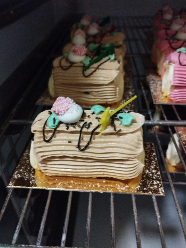 buchette crème au beurre praliné