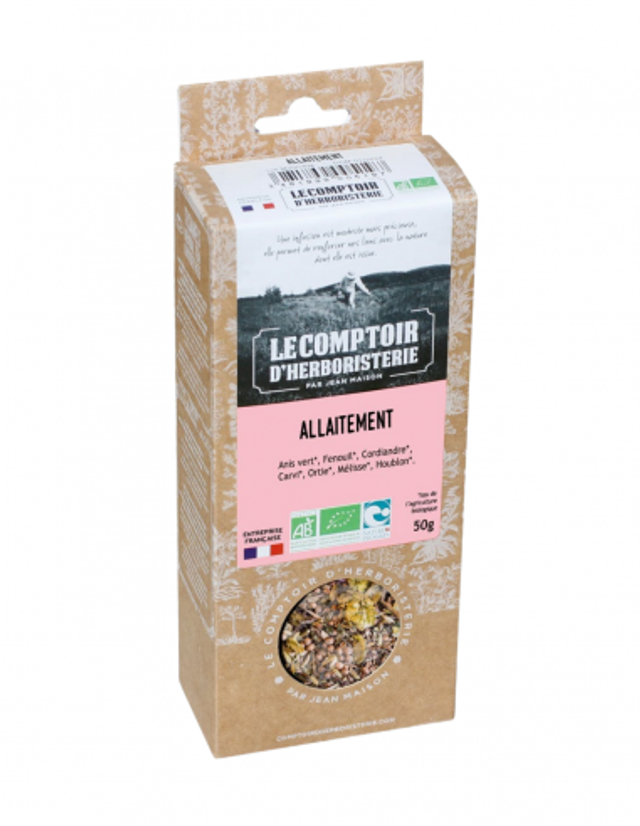 Tisane "Allaitement" Bio - LE COMPTOIR D HERBORISTERIE
