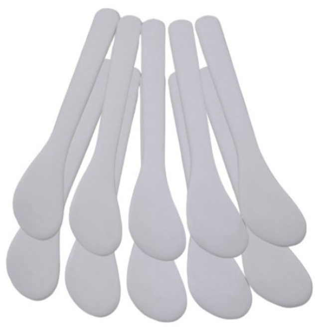 Meng spatel (kunststof) per 10