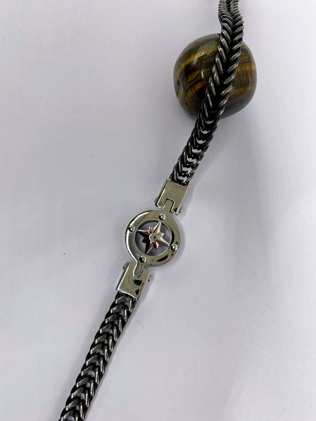 Bracelet gourmette Boussole 