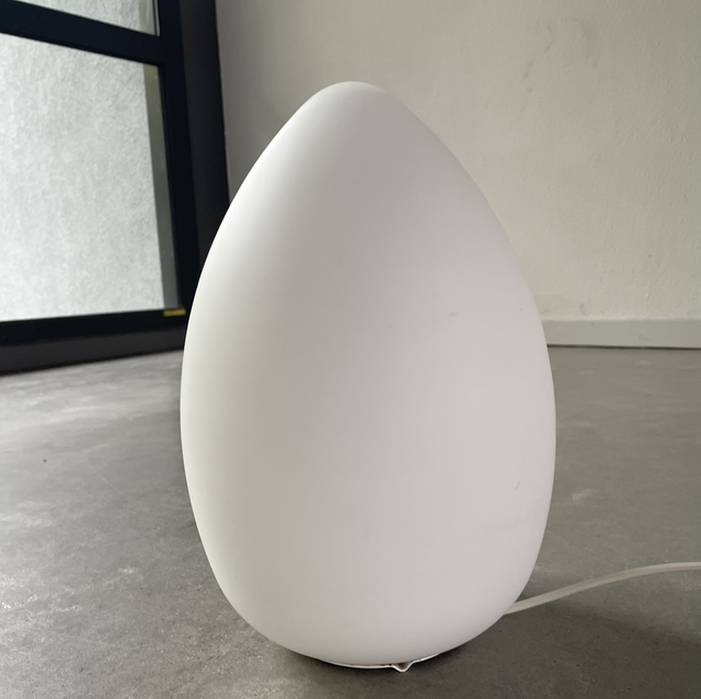 Egg lamp vintage space age