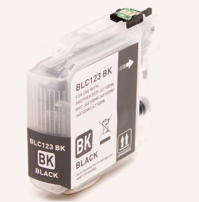 Brother LC121XL LC123 Zwart