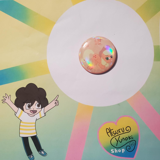 Applejack / Rainbow Badges / Serie 10 / My Little Pony / (Design by Atsuru_Yunoki (me) )