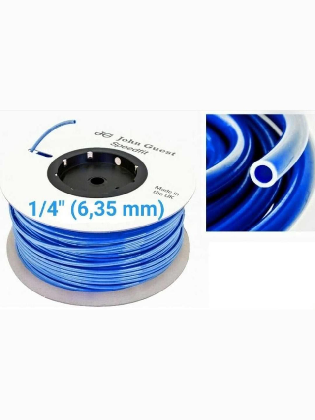 Tubo diametro 1/4&quot; per acqua - taglio a metro