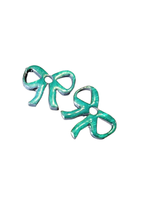 Émeraude Bohème" – Pampille en Bois &amp; Résine Verte