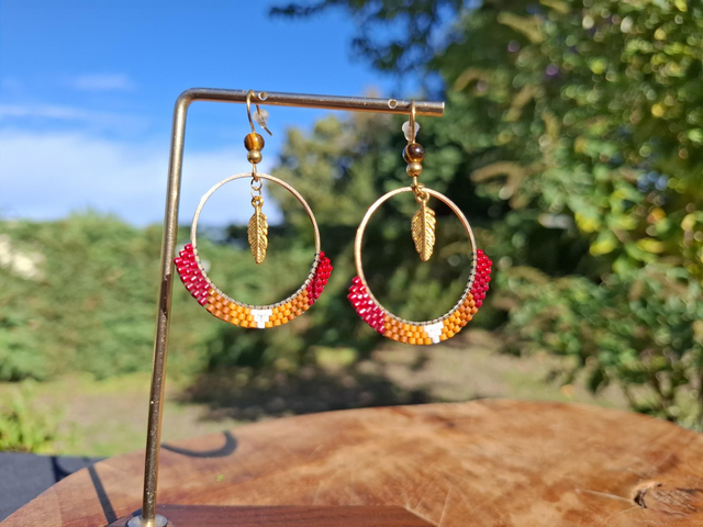 Boucles d'oreilles "Sirocco"