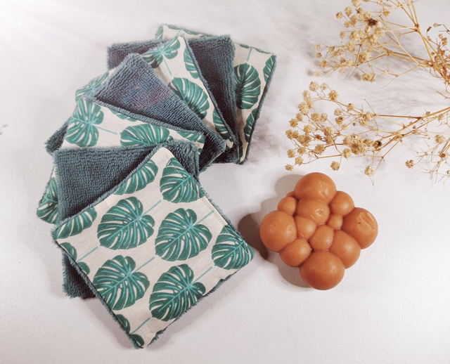 Semainier de lingettes Feuilles 