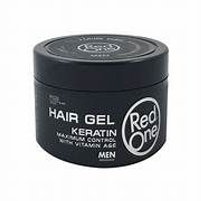Gel red one keratin