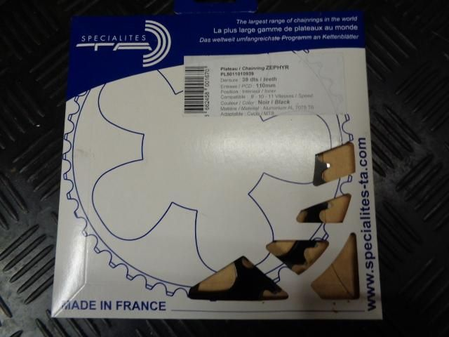 plateau Spécialités TA 39 dents