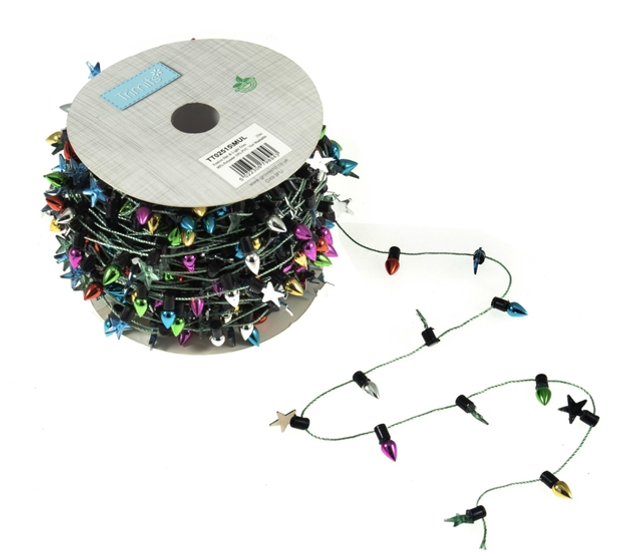 Trim: Star and Light Bulb: 25m x 12mm by Trimits