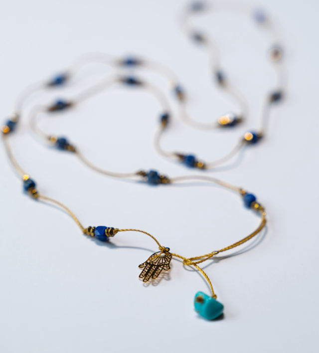 Sautoir ASMA Lapis Lazuli