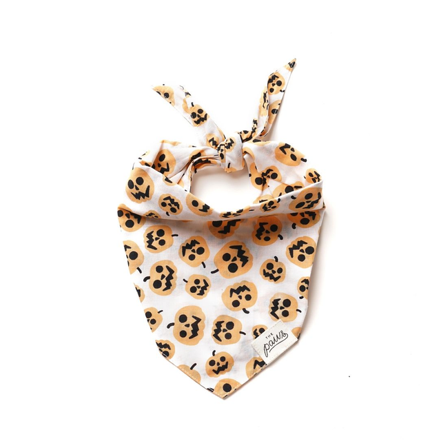 The Paws - Pumpkin Halloween Dog Bandana