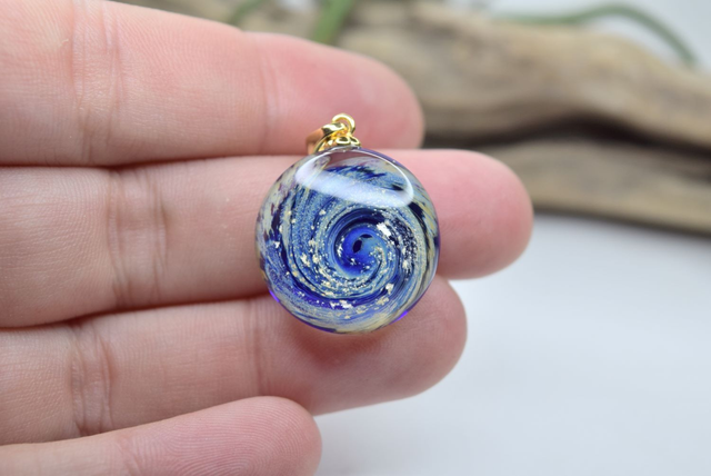 PENDENTIF GALAXIE MONTURE OR N°6