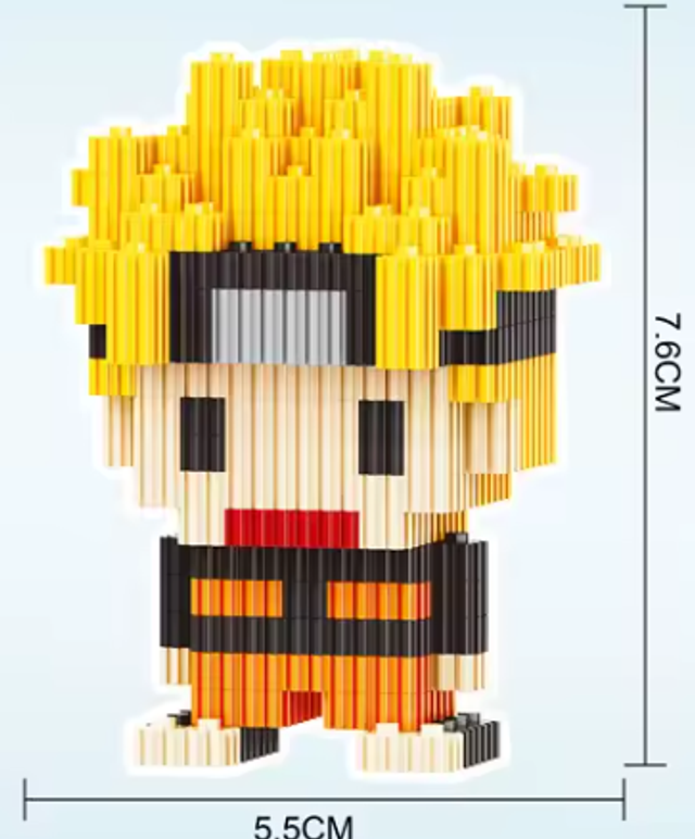 Joven ninja de la aldea · Nivel medio