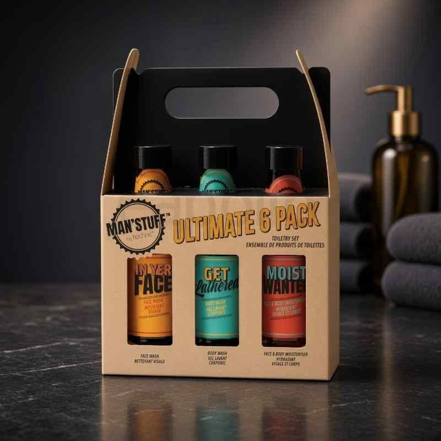 Technic Man's Stuff Ultimate 6 Pack Gift Set | Men's Grooming