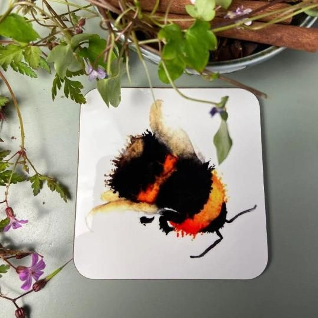 Bumble Bee Drinks Coaster