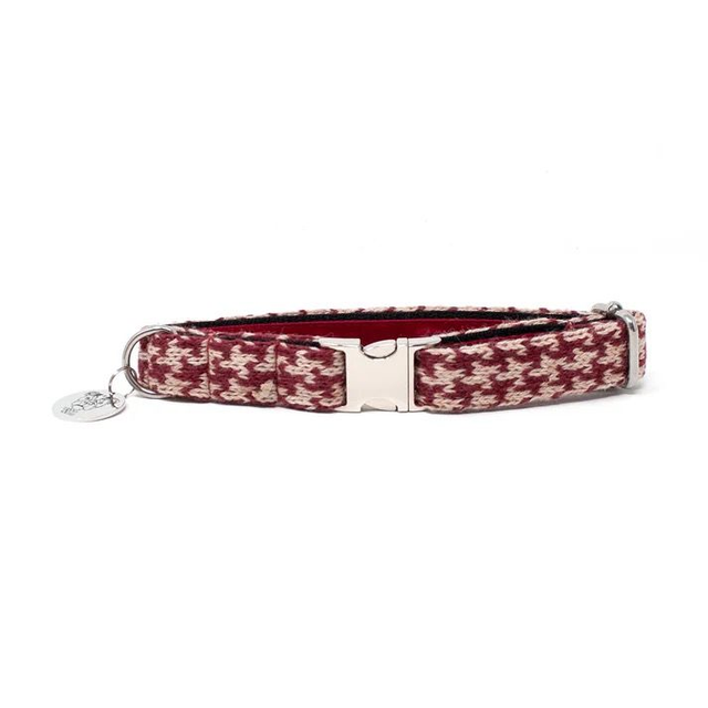 Stocky &amp; Dee Houndstooth Knightsbridge Collar 