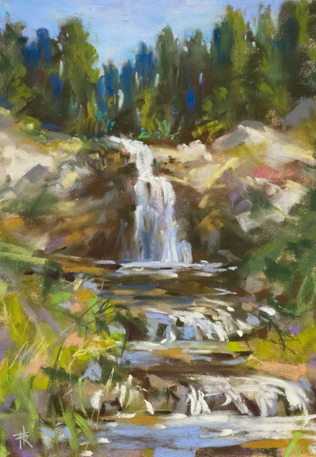 Cascade dans le massif du Sancy