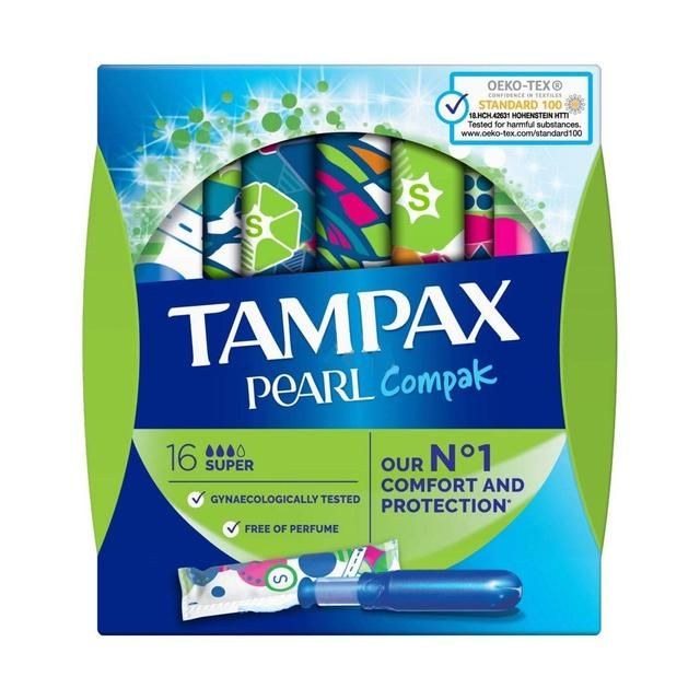 Tampax Pearl Super 16pcs