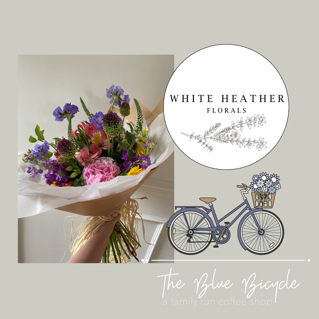 21st August 2025 - Summer Hand-Tied Bouquet Workshop at the Blue Bicycle - 6pm-8pm