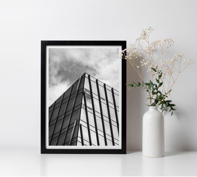 Tirage papier - Lumière de verre