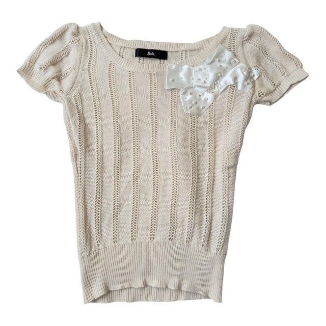 Japanese Brand Coquette Cream Knitted Jumper S/M