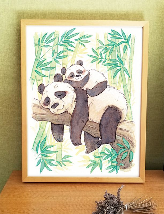 Print | Bébé Pandas