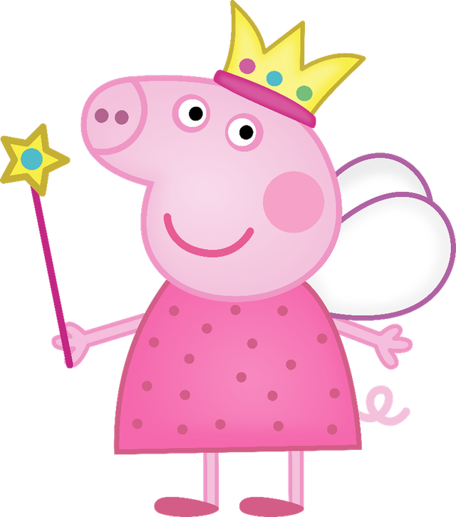 Princess Peppa Pig DTF   