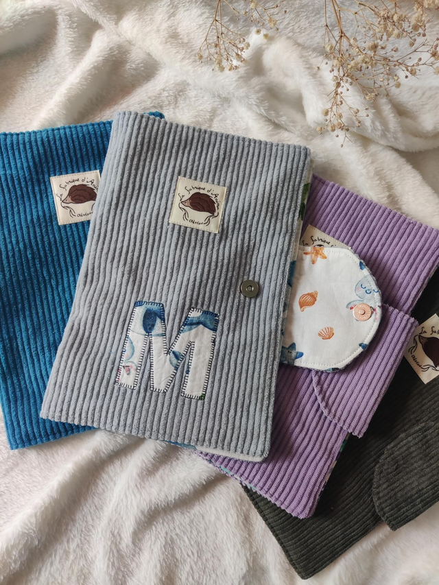 Pochette à langer "lettre personnalisé"