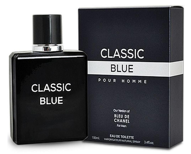 Classic Blue Eau de parfum 100ml homme