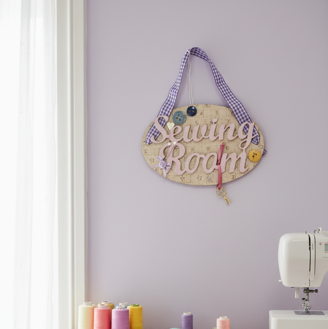 Sewing themed Room Plaque - AD09