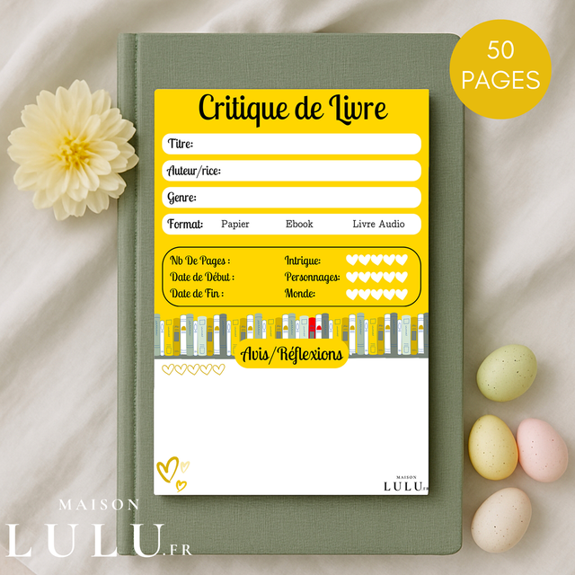 Bloc-Note Suivi, Avis, Résumé et Critique de Livres