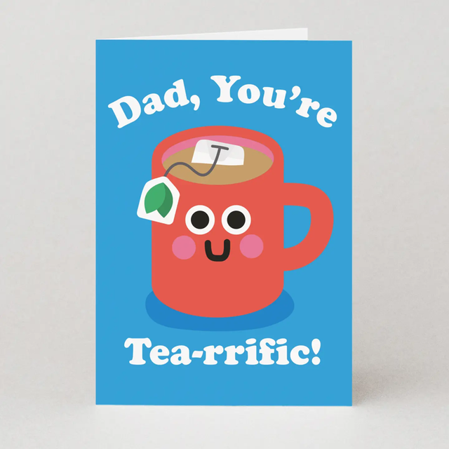 Dad you're terrific card