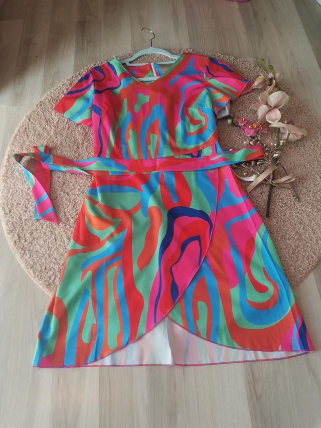 Robe colorée courte SALSA