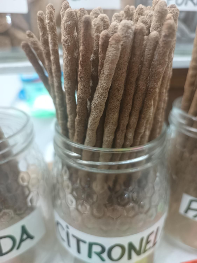 Incienso de citronela artesano