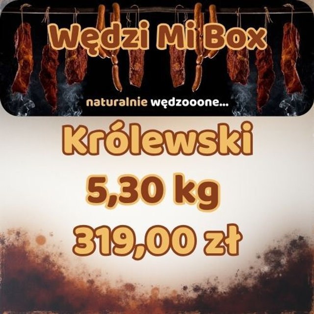 WędziMiBox Królewski – 5,3 kg