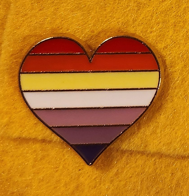 Lesbian Series Pin Badges