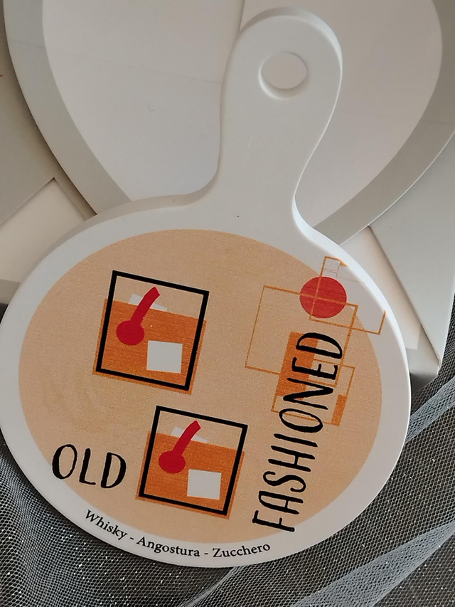 Sotto bicchiere "old fashioned"