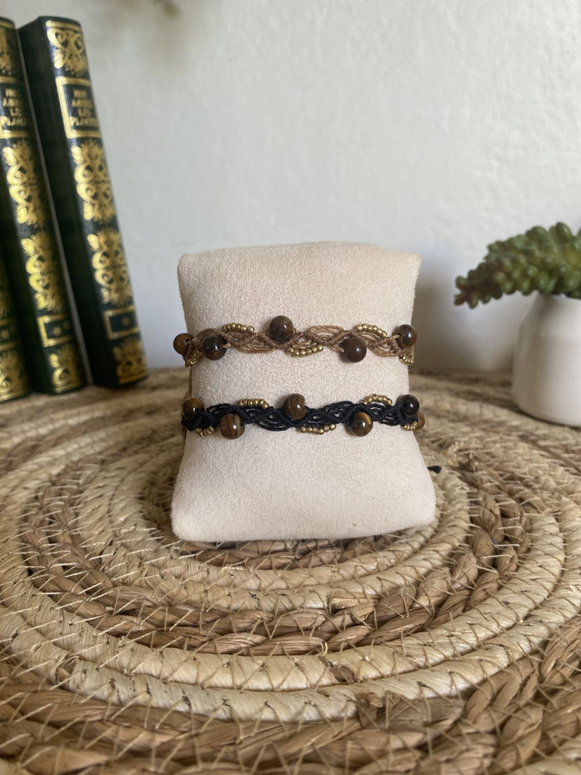 Bracelet MESSA  - OEIL DE TIGRE