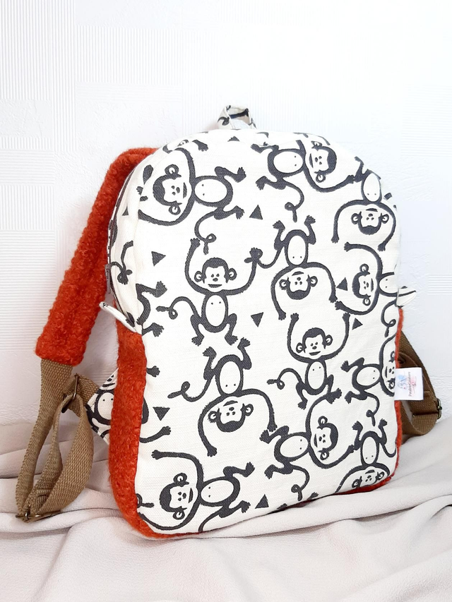 Sac à dos &quot;Singe-moi&quot;