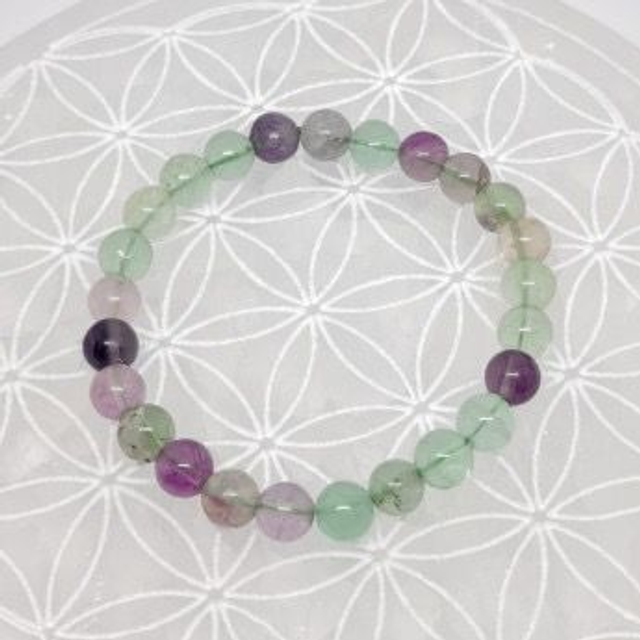 BRACELET - FLUORITE (8 MM)