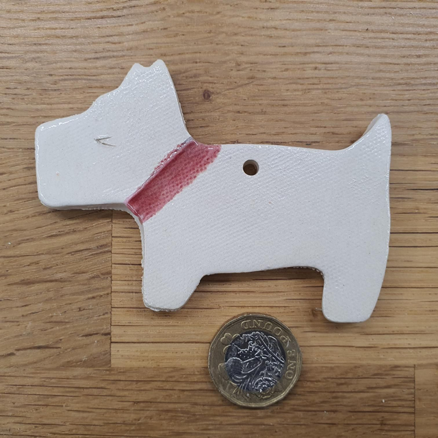 Westie West Highland terrier decoration 