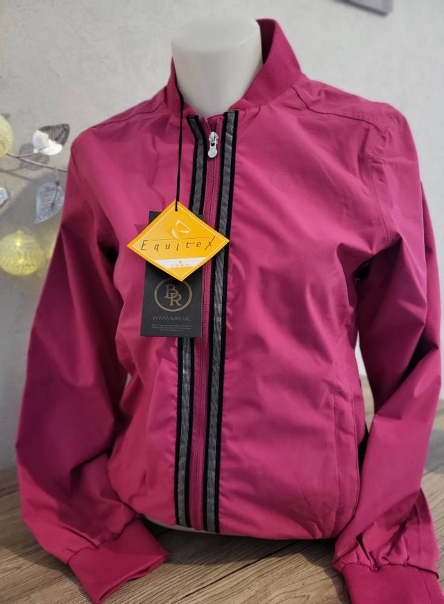 Blouson BR imperméable – Rose fuschia – Taille S – Neuf déstockage