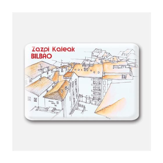 Imán Zazpi Kaleak Bilbao
