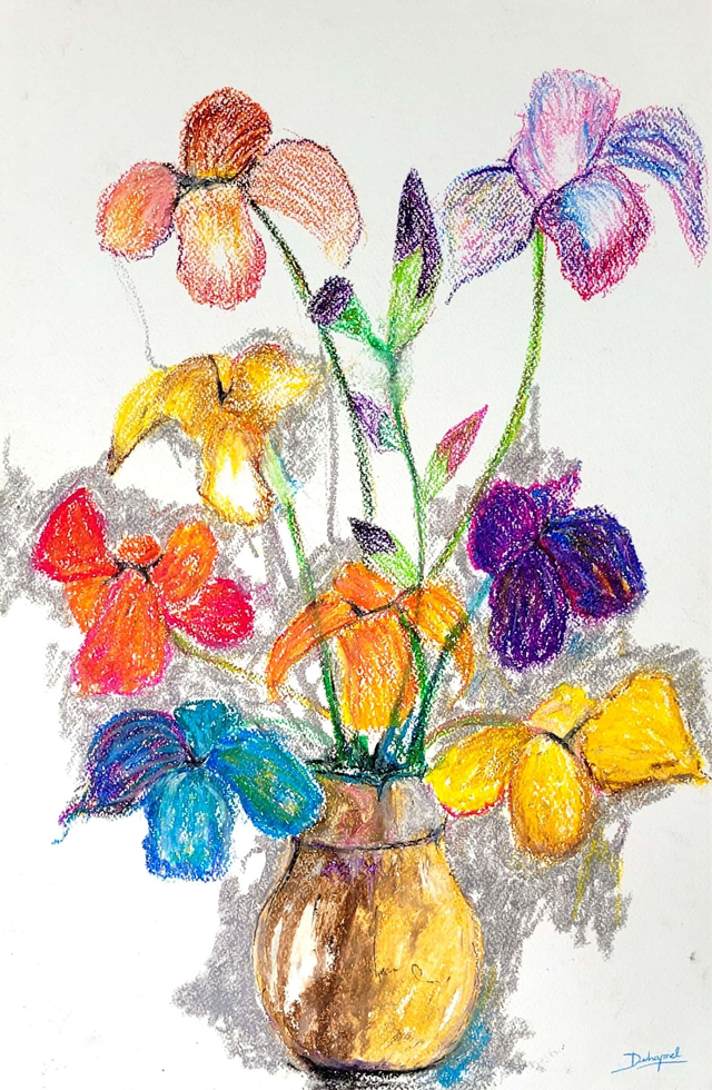 Alstroemeria dans son vase, 2016