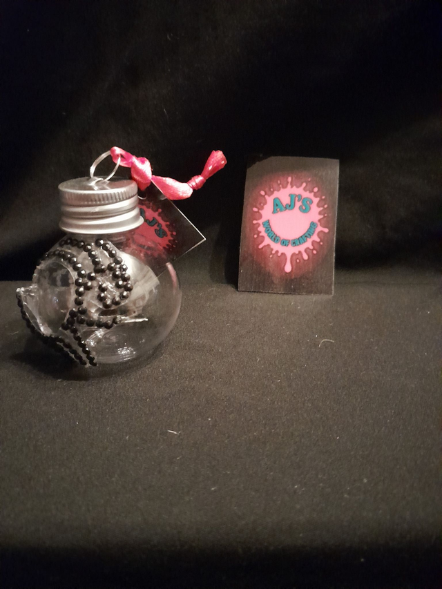 Mike Tyson 'Iron Mike' Custom Decorated &amp; Designed On 50ml Re-Fill Bauble (4)